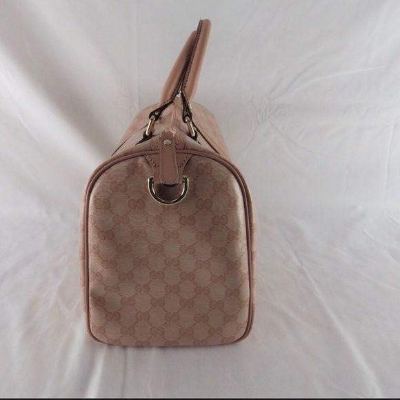 Authentic Gucci Joy Boston Patent Coated Canvas - Picture 6 of 7